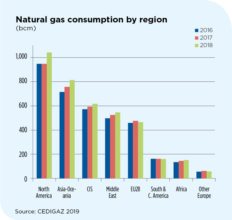 THE GLOBAL GAS MARKET IN 2018 - Cedigaz